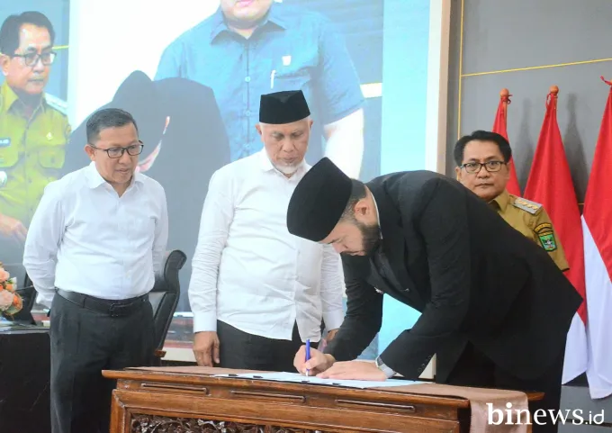 Wali Kota Fadly Amran Hadiri Musrembang RPJMD Provinsi Sumbar 2025-2029
