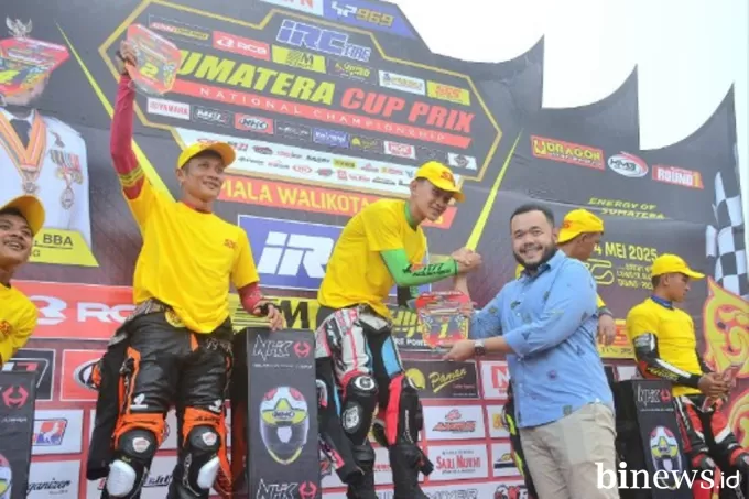Wali Kota Fadly Amran Tutup Secara Resmi Kejuaraan Road Race Sumatera Cup Prix 2025