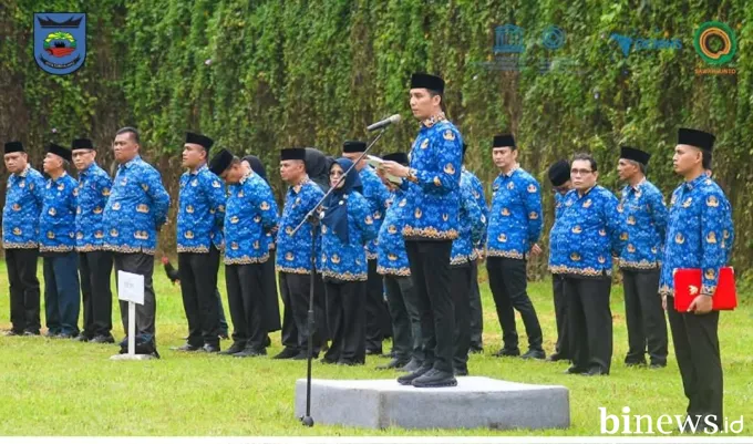Wali Kota Riyanda Putra Pimpin Upacara Hardiknas dan Otonomi Daerah di Sawahlunto