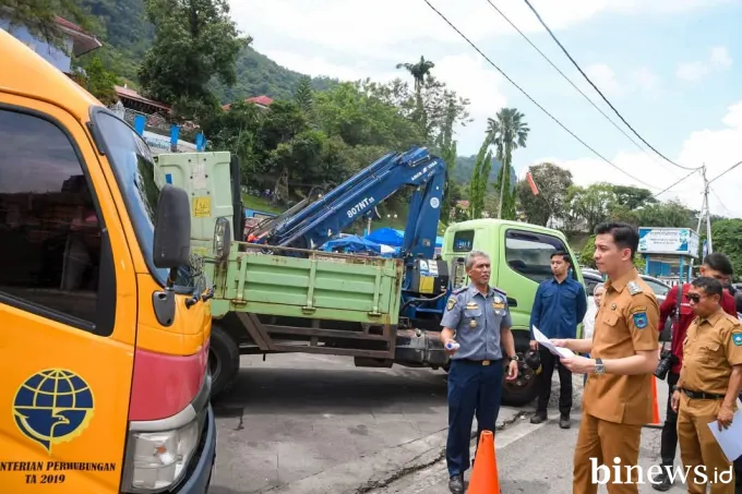Wali Kota Sawahlunto Periksa Kendaraan Dinas Dinas Perhubungan, Pastikan Aset Tertib dan...
