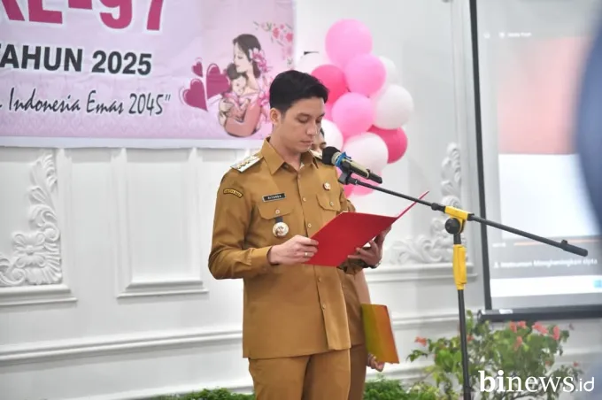 Wali Kota Sawahlunto Pimpin Upacara Peringatan Hari Ibu ke-97 Tahun 2025