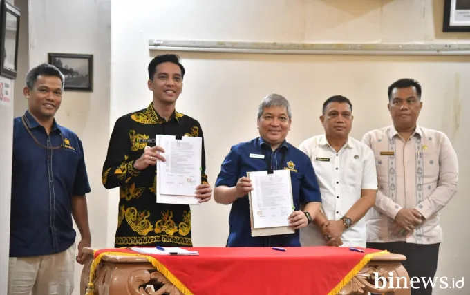 Wali Kota Sawahlunto Tandatangani Kerja Sama Optimalisasi Pemungutan Pajak Pusat dan...