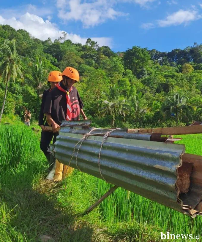 Warga Korban Banjir Bandang Batu Busuk Ucapkan Terima Kasih