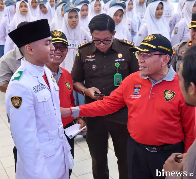 Wawako Maigus Nasir Buka Seleksi Calon Paskibraka Tingkat Kota Padang