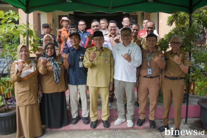 Wawako Maigus Nasir Tinjau Gerakan Pangan Murah yang digelar BI di 104 kelurahan