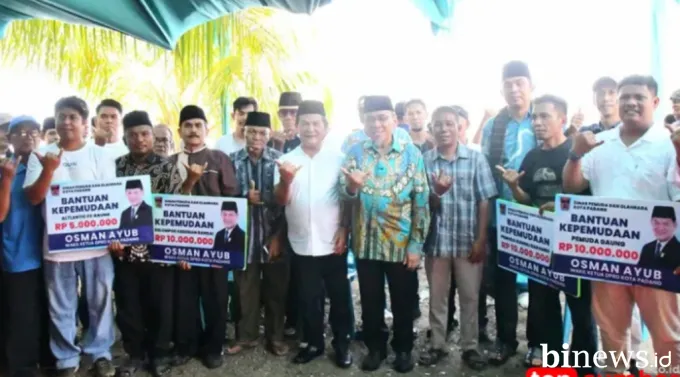 Wawako Padang Apresiasi Bantuan Pokir Osman Ayub untuk Pemuda dan Kelompok Seni di Gaung