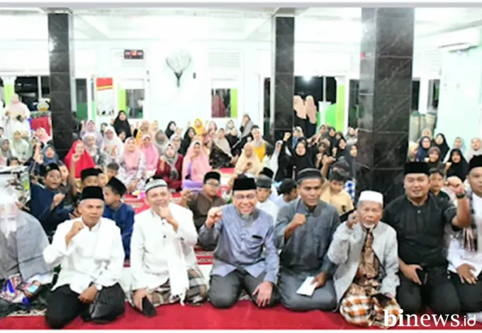 Wawako Padang Hadiri Peringatan Maulid Nabi di Surau Gadang Darussalikin