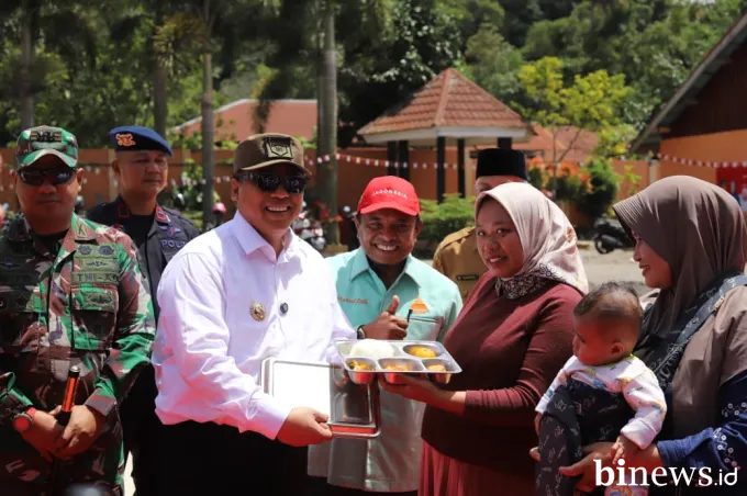 Wujudkan Generasi Cerdas dan Sehat, Wako Hendri Arnis Mulai Program Makan Bergizi Gratis