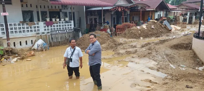 Bantuan sosial pasca bencana galodo