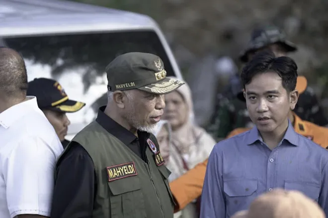 Mendampingi wakil presiden