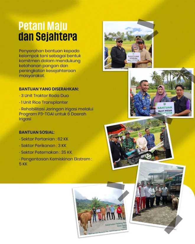 Capaian kinerja pemko padang panjang.
