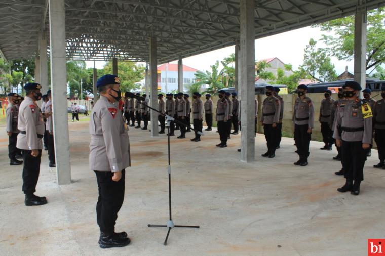 100 Personel Polda Sumbar BKO ke Jakarta untuk Pengamanan Unras Omnibus Law