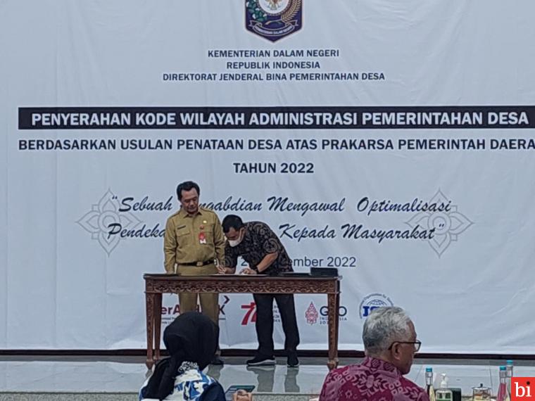 106 Pemerintahan Nagari Baru Telah Resmi Hadir di Sumbar