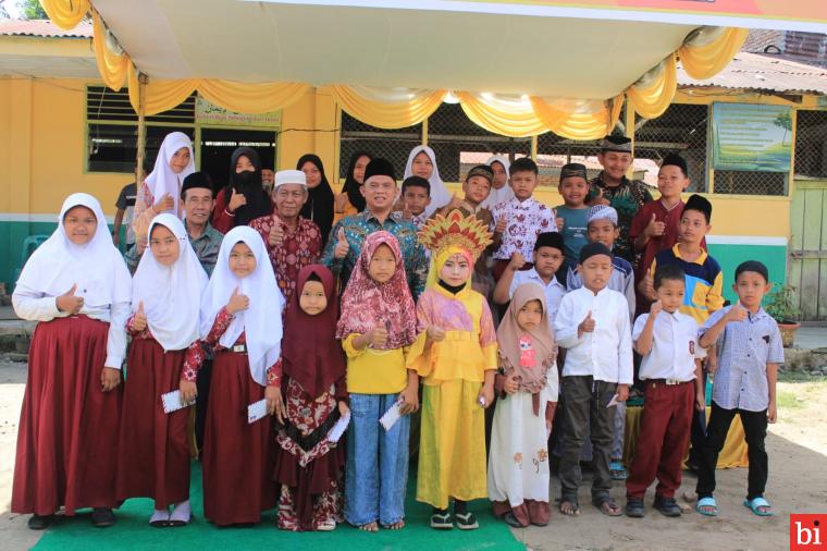 30 Anak Yatim Yayasan Pendidikan Islam Perdamean Terima Santunan