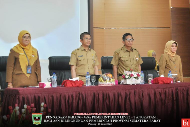 30 Pejabat Administrator Ikut Bimtek PBJP Tingkat 1