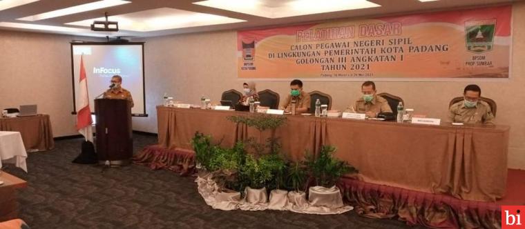 40 Orang CPNS Pemko Padang Golongan III Angkatan I Ikuti Latsar