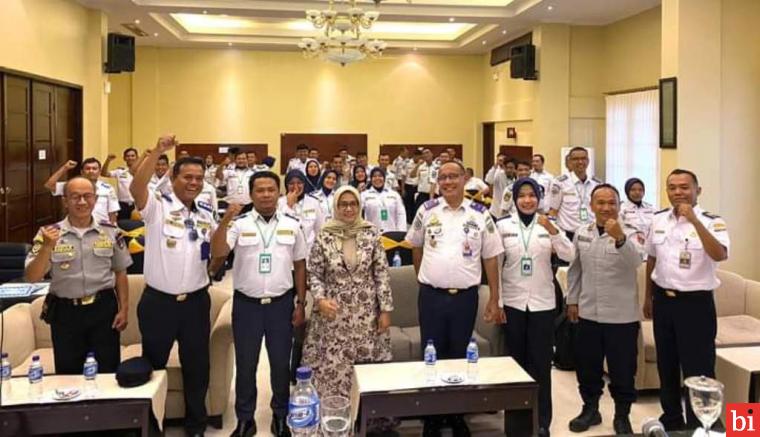 50 Personel Dishub Ikuti Pelatihan Petugas Pengatur Lalu Lintas