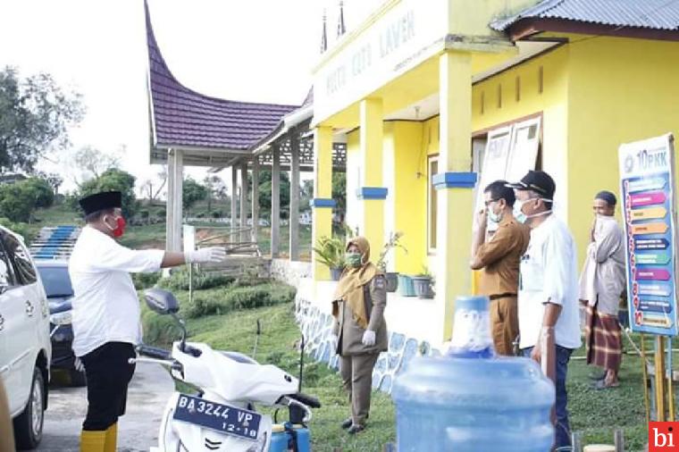 Kasus Pertama Covid-19 di Dharmasraya, Bupati Mengimbau Warga Patuhi Protokol Pencegahan