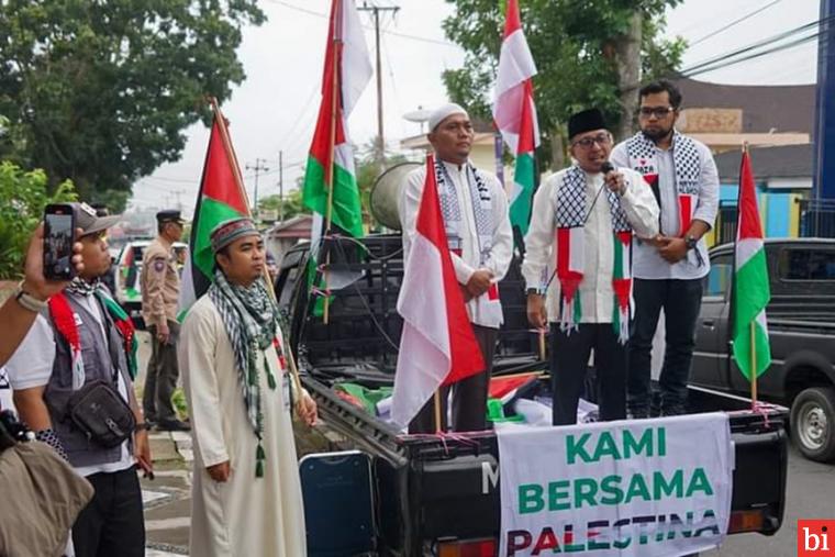 Aksi Damai Palestina, Bupati Eka Putra Ingatkan untuk Waspada Agar Jangan Sampai...