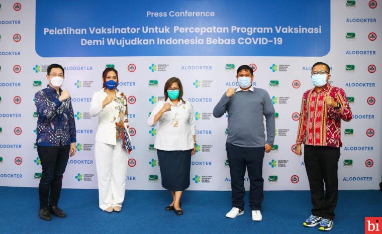 ALODOKTER Bersama Dinkes, Puslatkesda dan IDI Gelar Pelatihan Vaksinator Terbesar di...