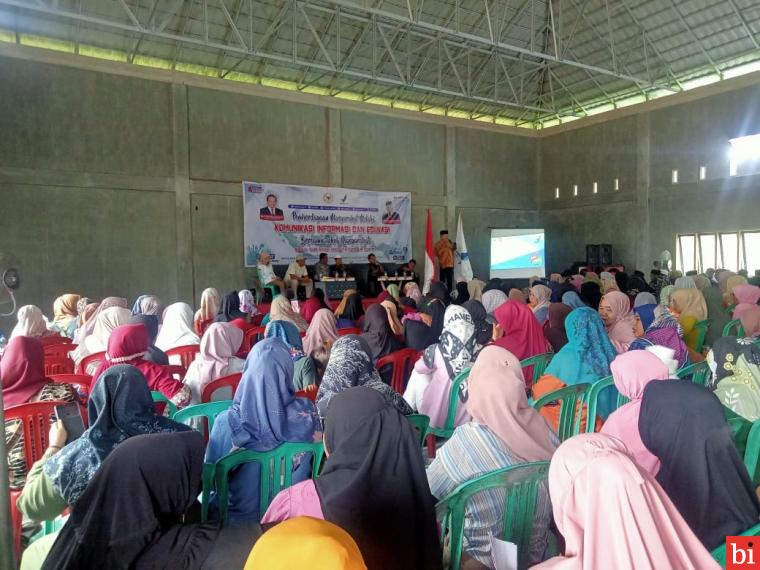 Anggota DPR RI Komisi IX Suwir Syam Sosialisasi Keamanan Produk dan Makanan