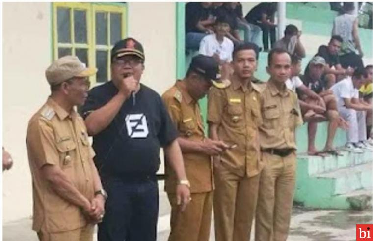 Anggota DPRD Pasaman Hadiri Liga I Kecamatan Tigo Nagari