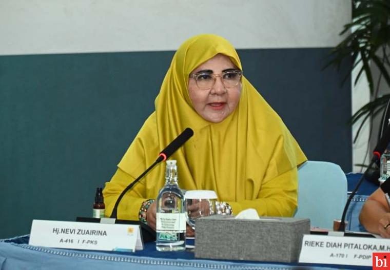 Anggota FPKS Nevi Zuairina Beri Catatan ke IKN Nusantara pada Kunjungan Komisi VI DPR RI