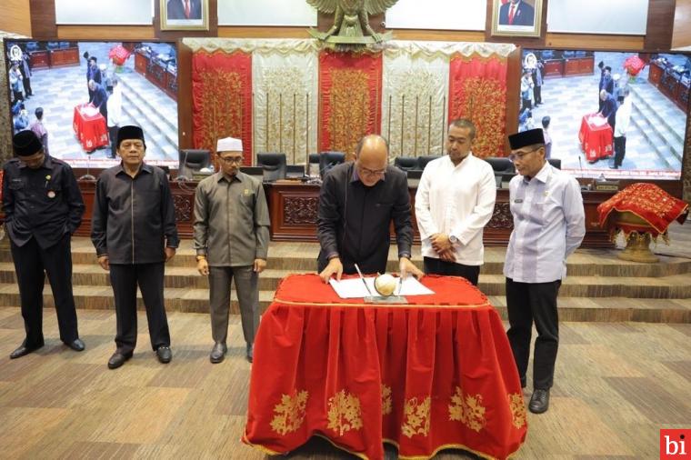 APBD Perubahan Tahun 2023 Disahkan, Pemprov Mulai Lakukan Rasionalisasi