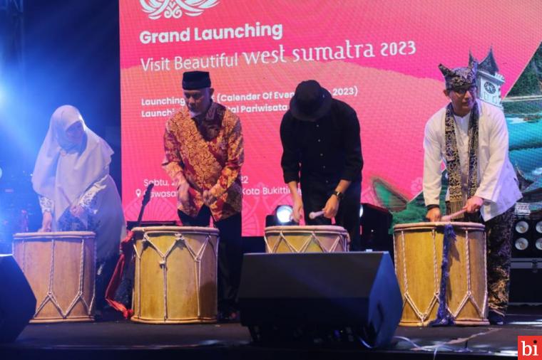 Ayo ke Sumbar, Visit Beautiful West Sumatera 2023 Resmi Diluncurkan