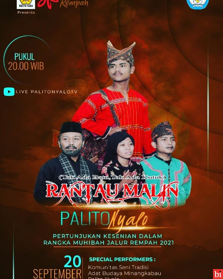 Ayo Saksikan ! Suguhan Drama Tari Rantau Malin dari Palito Nyalo Sumbar