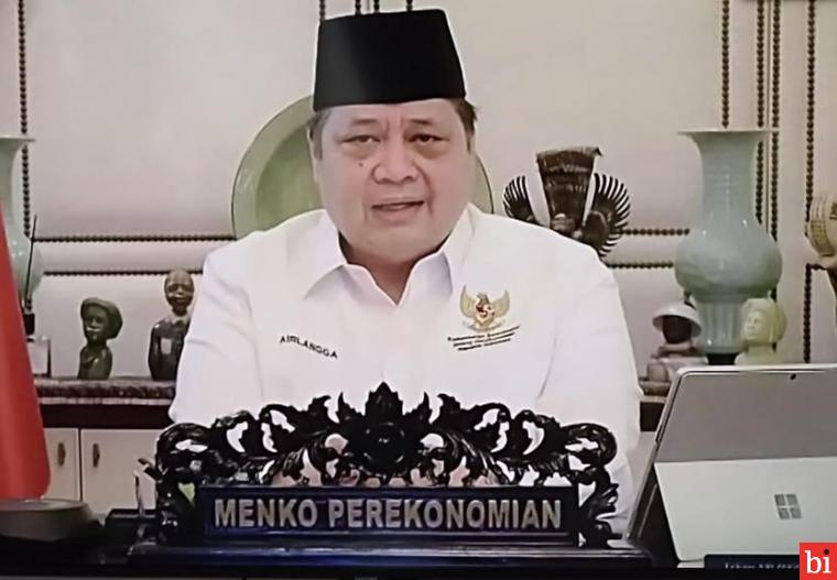 Bacakan Sambutan Presiden Ri Joko Widodo, Menko Airlangga Buka Penas Petani Nelayan XVI...