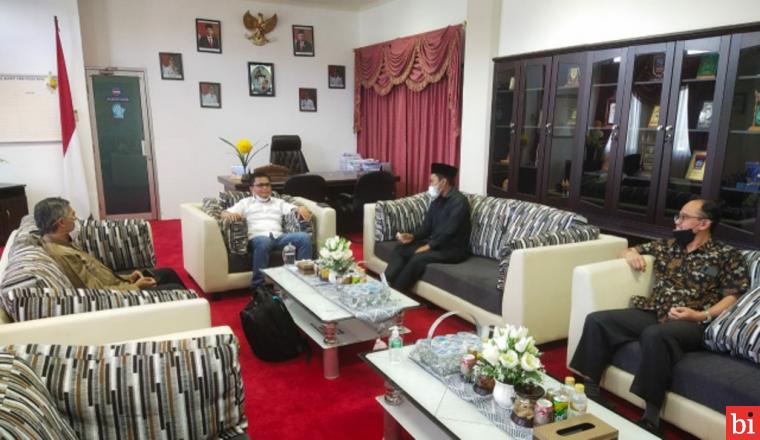 Bahas Kerja Sama Pembangunan, Wakil Ketua DPRD Pasaman Temui Wakil Bupati Lima Puluh Kota