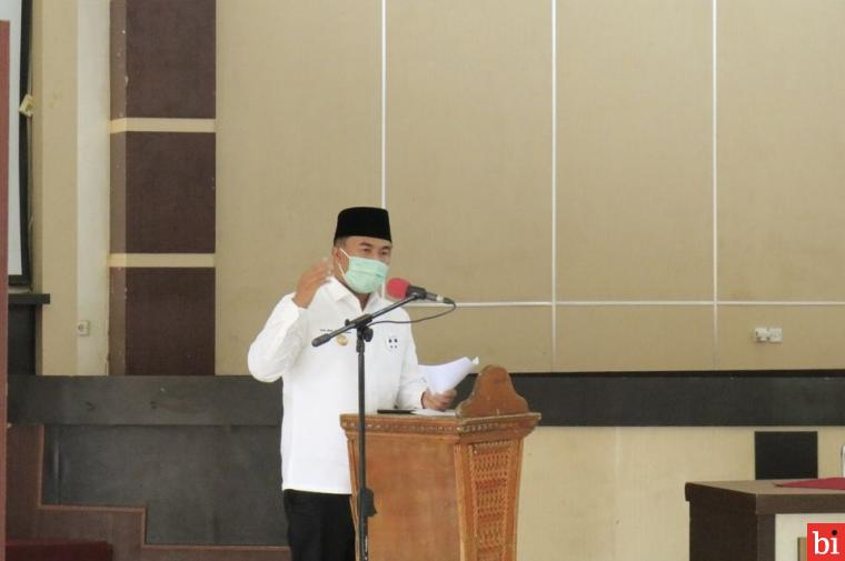 Bahas Penyaluran BST Dana Desa, Bupati Dan Wabup Rakor Dengan Wali Nagari