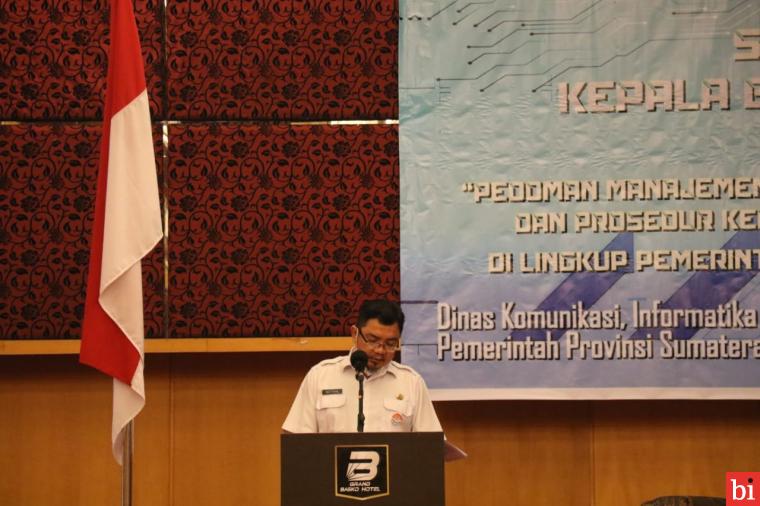 Bahas Tuntas Keamanan SPBE, Diskominfotik Sumbar Sosialisasikan Perka BSSN No.4 Tahun 2021