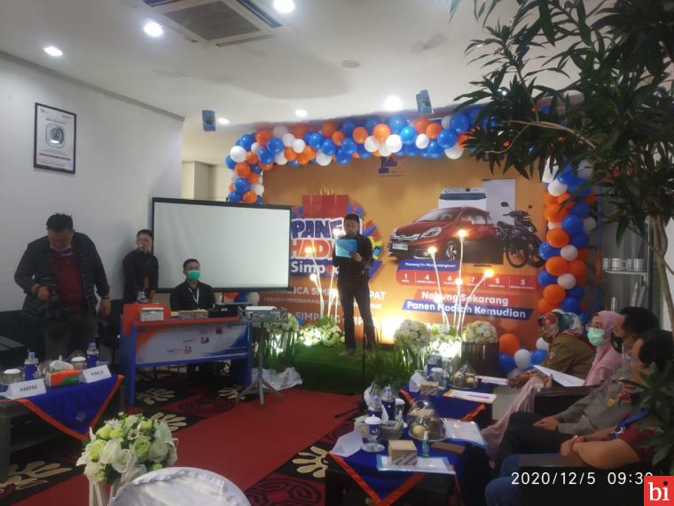 Bank BRI Cabang Simpang Empat Kembali Gelar Panen Hadiah Simpedes 2020