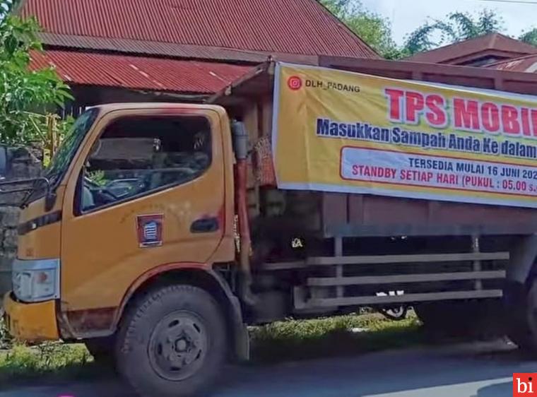 Bantu Warga, DLH Padang Sediakan TPS Mobile