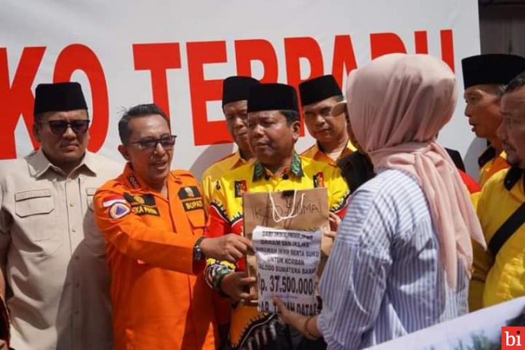 Bantuan Kemanusiaan Untuk Bencana di Tanah Datar Terus Berdatangan