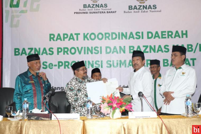 Baznas Diminta Optimalkan Pengelolaan Zakat