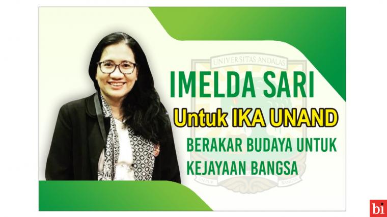 Berakar dan Berbudaya, Imelda Sari Resmi Mendaftar jadi Caketum IKA Unand