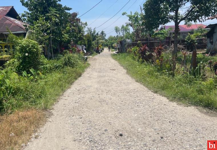 Berkat Usulan Melba Melalui Pokir Anggota DPRD Sumbar Hidayat, Jalan Lingkungan di Dakota...