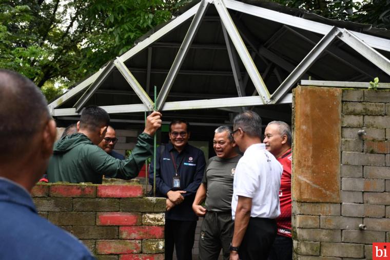 Berkunjung ke Semen Padang, Danrem 032/Wirabraja Terkesan dengan Produk SEPABLOCK