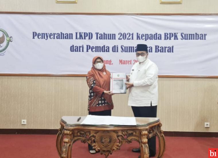 Berupaya Perbaiki Kesalahan Masa Lalu, BPK Apresiasi LKPD Pasaman 2021