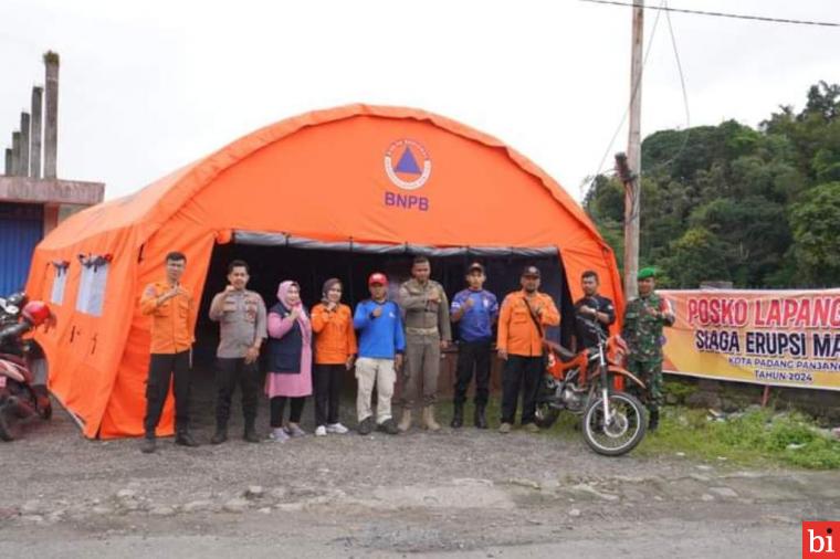 BPBD Kesbangpol Dirikan Posko Siaga Erupsi Marapi di Tiga Lokasi