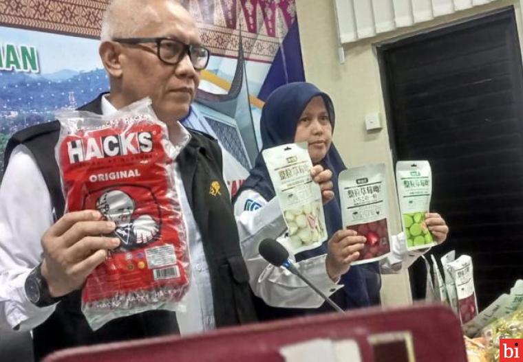 BPOM Amankan 618 Pieces Produk Pangan Lokal dan Impor Kadaluarsa dan Ilegal