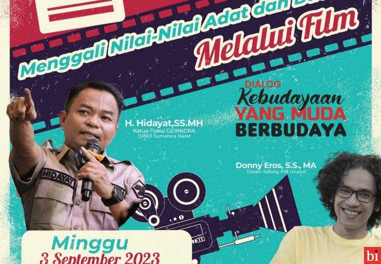 Budaya dan Tradisi Melalui Film akan Dibahas dalam Dialog Kebudayaan Angkatan Ketiga...