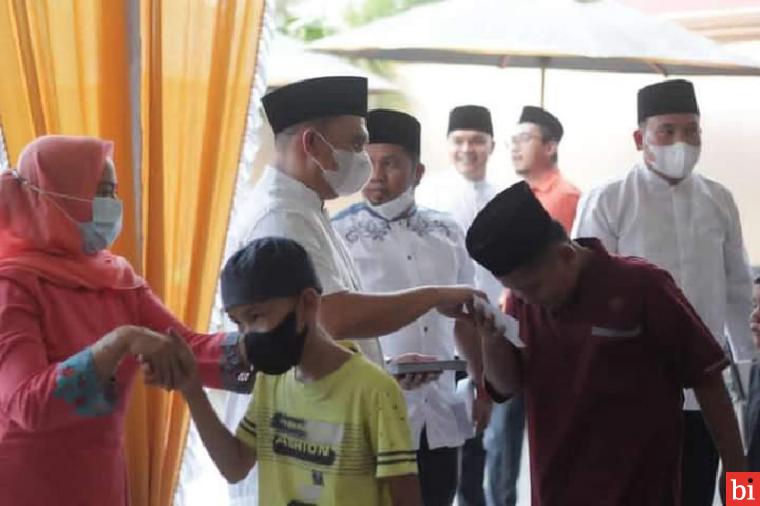 Bukber dengan Anak Yatim, Ini Kata Bupati Labuhanbatu