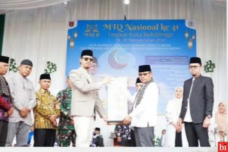 Bukittinggi  Dipercaya Jadi Tuan Rumah MTQ Sumbar 2025