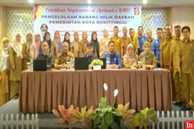 Bukittinggi Yang Pertama di Sumbar Menerapkan Aplikasi e-BMD Untuk Pengelolaan Barang...