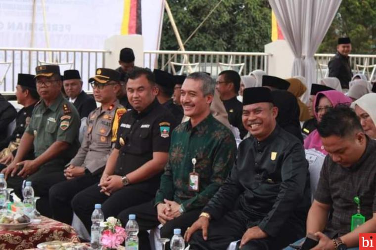 Bupati dan Ketua DPRD Resmikan Perpustakaan Daerah Dharmasraya