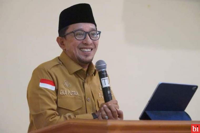 Bupati Eka Putra Harap Sinergitas Antara Dua Instansi Semakin Meningkat Saat Buka Super...